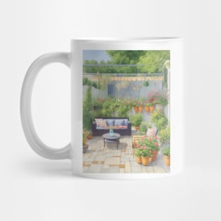 Cool Patio in Summer Mug